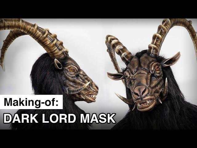 The Dark Lord Cosplay: Making-of | Baphomet Mask