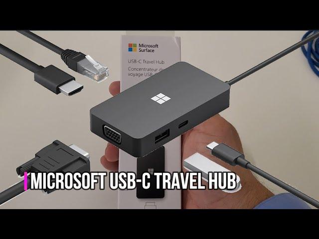 Microsoft USB C Travel Hub