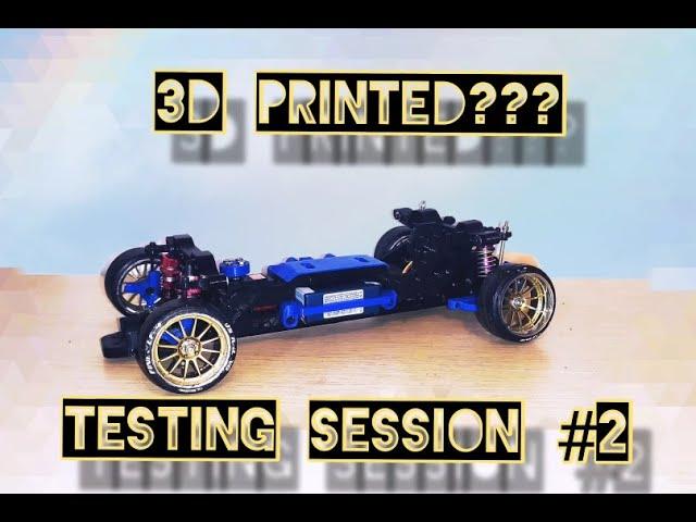 iDrift RWD / the 3d printed rc car -  testing session #2