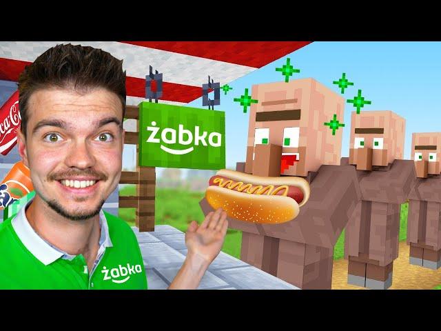 OTWORZYŁEM SKLEP ŻABKA w Minecraft! 