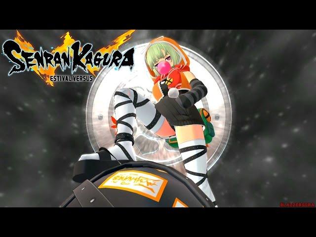 Senran Kagura: Estival Versus - English Naraku DLC Gameplay