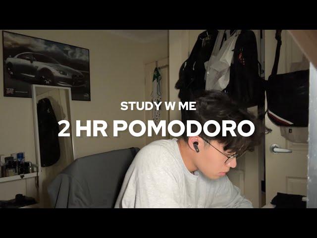 STUDY W ME 2 HOURS POMODORO // PETER LE