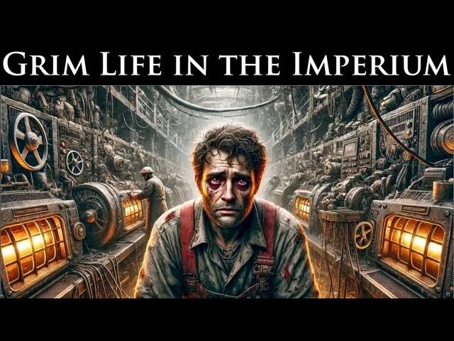 The Grim Reality of Life in the Imperium of Man l Warhammer 40k Lore