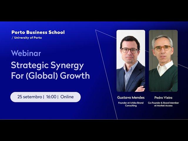 Webinar: Strategic Synergy for (Global) Growth