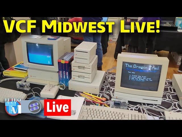 Live from VCF Midwest 2024 - Chicago - Day 2 - Vintage Computer Festival