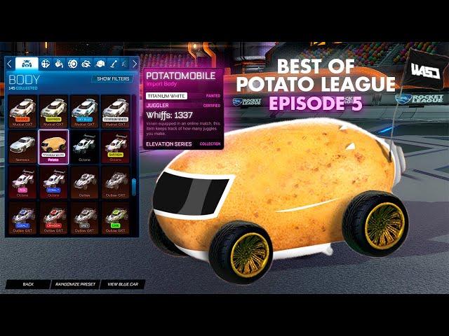 BEST OF POTATO LEAGUE #5 | TRY NOT TO LAUGH Rocket League MEMES and Funny Moments