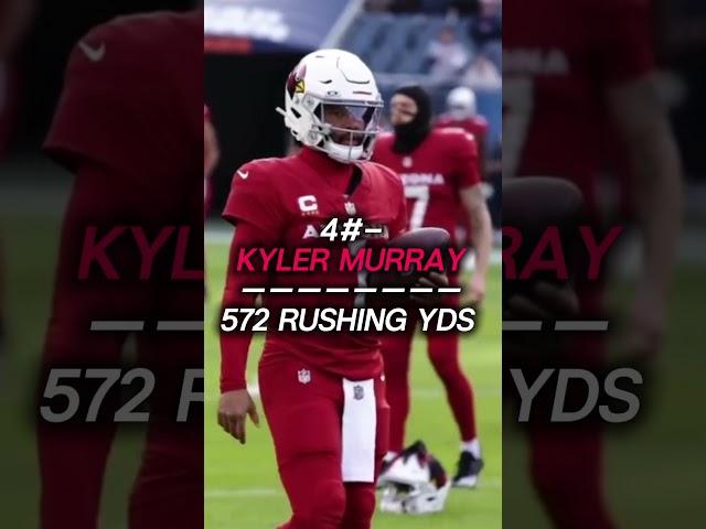 Top 8 QBs with the most rushing yards