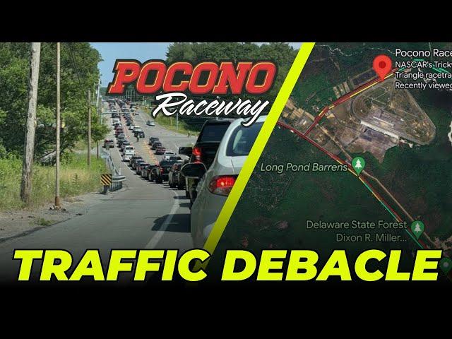 Pocono Raceway Had A Traffic DEBACLE At NASCAR Race