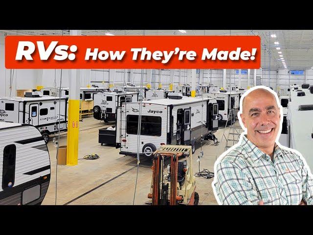 How are RVs Made? - Jayco Factory Tour!