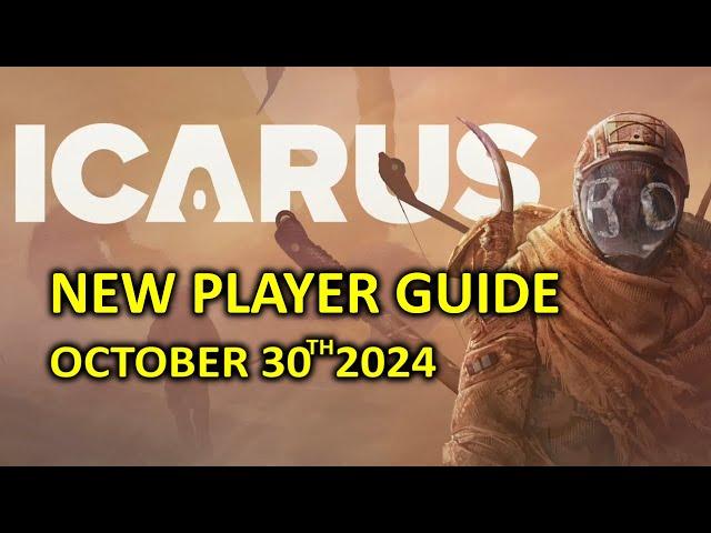 Beginner's Guide 2024, October - Icarus Survival