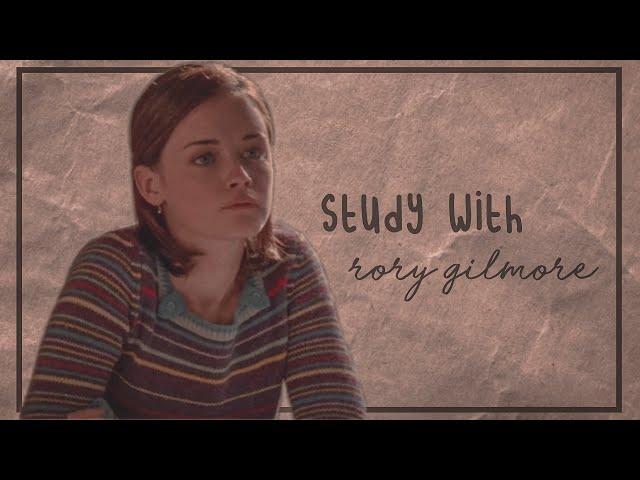 study with rory gilmore//aesthetic lofi music with pomodoro timer (gilmore girls edition)