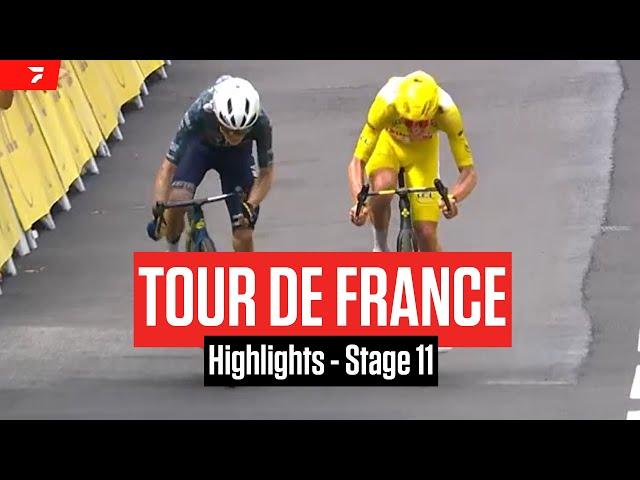 Tour de France 2024 Stage 11 Highlights