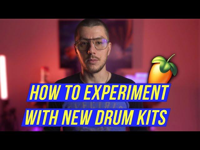 How To Experiment With New Drum Kits | FL Studio Tutorial