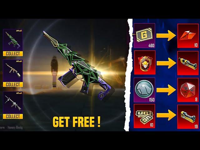  Get Old Upgraded Guns Almost Free | New Secret Trick To Get Free & Paid Mythic Emblem | PUBGM