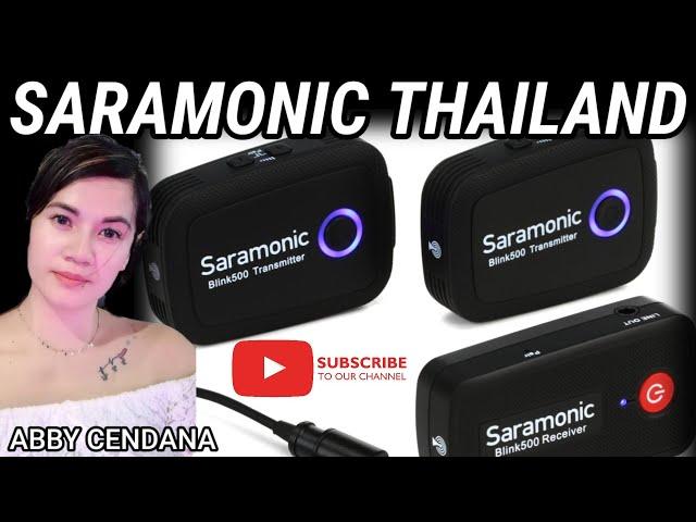 SARAMONIC THAILAND THE BEST VLOGGING MICROPHONE  ( VLOG #72 ) | ABBY CENDANA