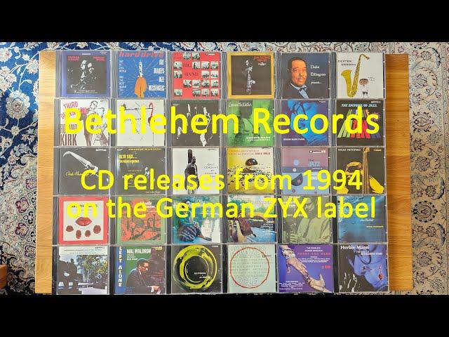 Bethlehem Records - German CD Collection from 1994 on the ZYX Music Label