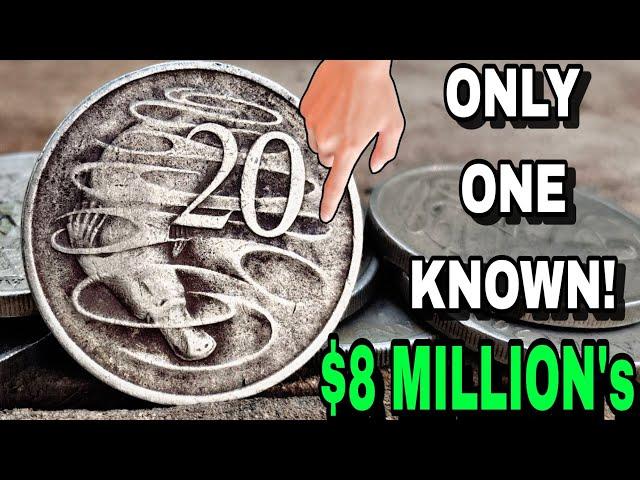 TOP 10 UNCOMMON AUSTRALIAN 20 CENTS COINS WORTH A LOT OF MONEY THAT COULD BE IN YOUR POCKET CHANGE!