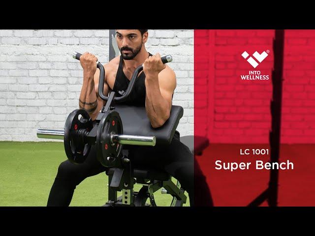 An Essential Resource in Your Home Gym-Into Wellness LC 1001 Super Bench