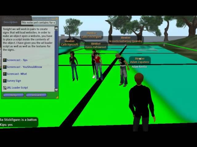 NCVPS Professional Development in Second Life