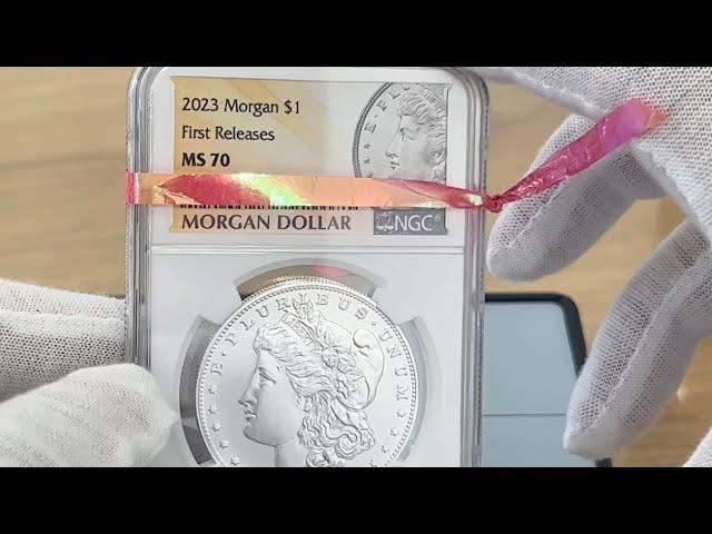 2023 P Uncirculated Morgan silver dollar NGC MS 70 First Releases