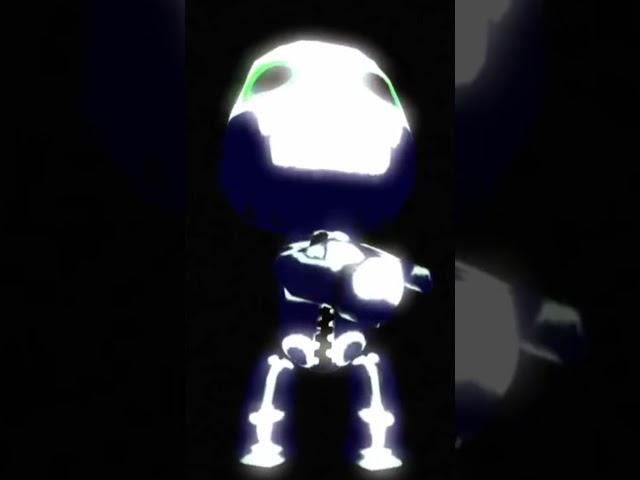 LittleBigPlanet Glowing Skeleton GLITCH! | LBP Glitches #shorts #playstation #gaming