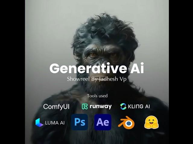 Generative AI Showreel by  Jadhesh V P