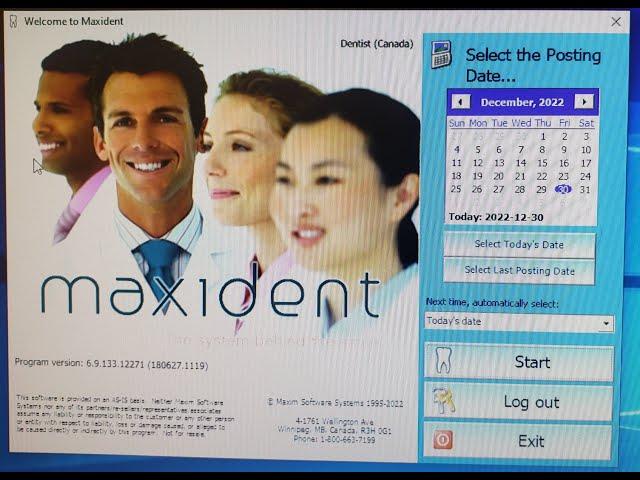 MAXIDENT DENTAL SOFTWARE INTRO- TRAINING BY GRACE