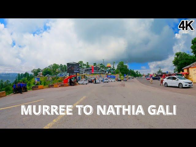 Murree to Nathia Gali Road Trip 2023 | 4K 60fps