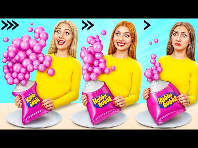 Fast, Medium or Slow Food Challenge | Funny Kitchen War by Bubba DO Challenge