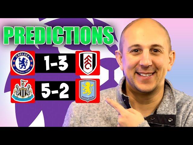 Chelsea To Stubble Against Fulham? Newcastle To Demolish Villa? [PREDICT THE PREM]