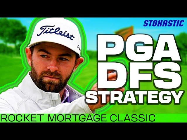 DFS Golf Preview: Rocket Mortgage 2024 Fantasy Golf Picks, Data & Strategy for DraftKings