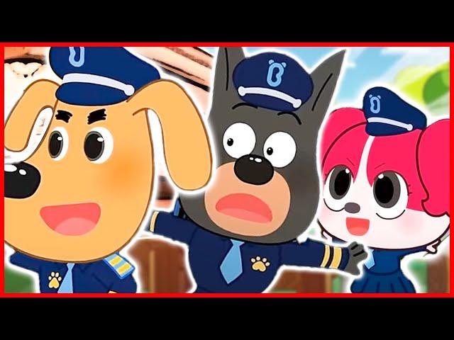 Sheriff Labrador Police Animation | Coffin Dance Meme Song (COVER)