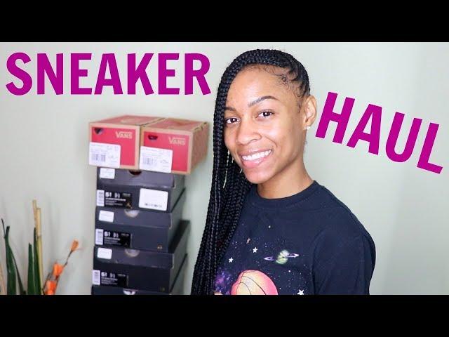 November Sneaker Pickups Try On Haul || Gabrielle Morris