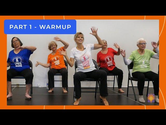 Chair Yoga Dance Recital - Part 1: Warm-Up - Sherry Zak Morris & the Yoga Vista Chair Yoga Dancers