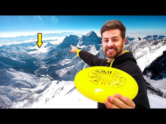 Extreme Frisbee Golf Down A Ski Mountain!