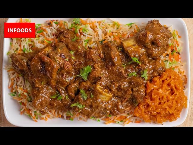 Beef Biryani Recipe | How to Cook Beef Biryani | How to Make Biryani at Home | Infoods