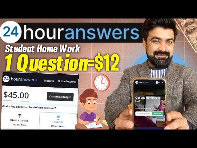 Help Students For Their Homework & make $10/Assignment writing job