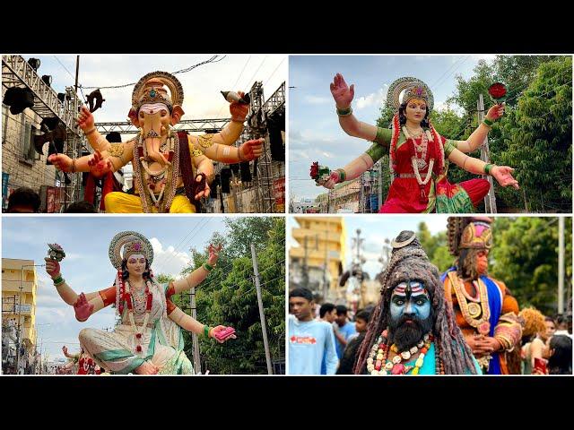 Bowenpally Pappu Patel Ganesh Nimajjanam 2024 | Ganesh Shobha Yatra 2024 | Grand Ganesh Procession