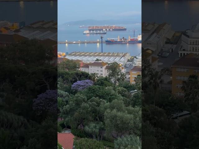 GIBRALTAR from ROCK Hotel Balcony!