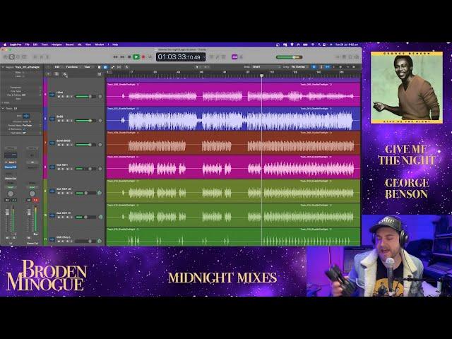 Give Me The Night - George Benson - RAW Multitrack and Stems Reaction