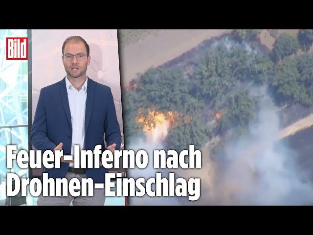 Ukraine attackiert Luftwaffen-Stützpunkte | BILD-Lagezentrum