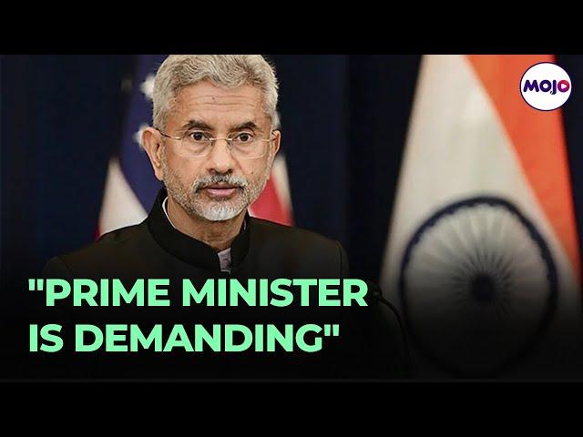 External Affairs Minister S Jaishanakar On Why PM Modi Is A Demanding Boss