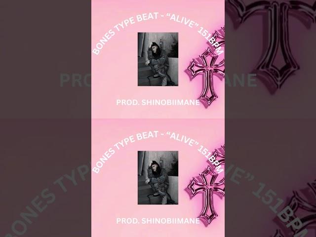 {FREE} BONES TYPE BEAT - “ALIVE” (Prod. SHINOBIIMANE) #rap #bones #bonestypebeat #flstudio #beats