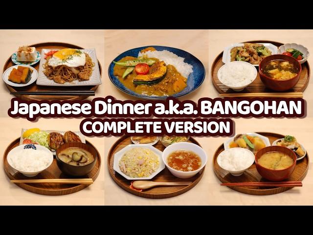 6 Ways to Make Healthy and Nutritious Japanese Dinner a.k.a. BANGOHAN