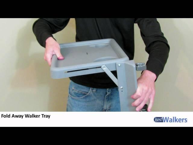 Just Walkers: Fold Away Walker Tray