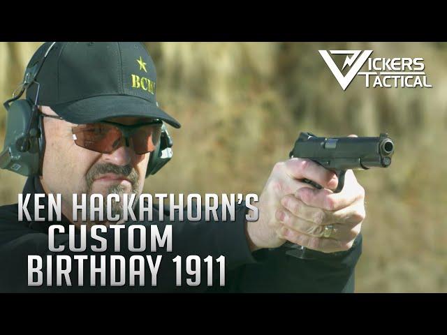 Ken Hackathorn's Custom Birthday 1911 - BCM's Made In America