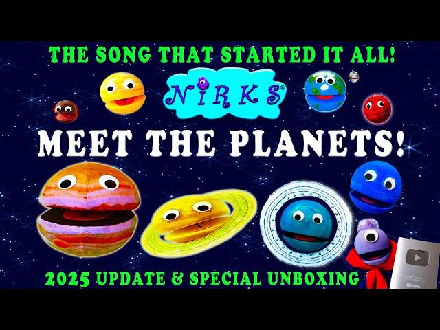 The NEW Meet the Planets 2025 - A Song About Planets & the Solar System & Unboxing - The Nirks