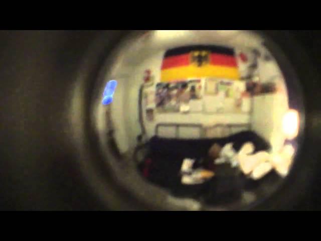 Homemade Fisheye Test Sony Cybershot W350 HD