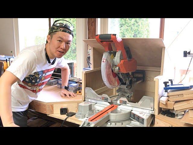 木工DIY 教学 05 | 聊一聊斜切锯 - Ding's Workshop on Miter Saw 木工工具介绍