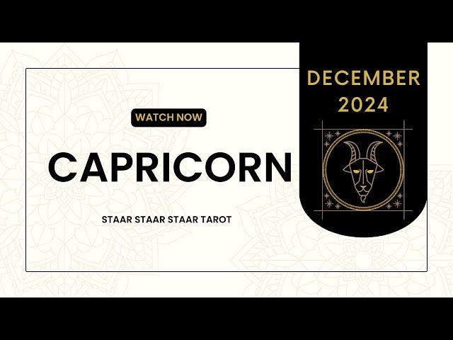 ️CAPRICORN"Omg,YOU are SO EAGER to EXPERIENCE THIS CAPRICORN...!" DECEMBER 2024